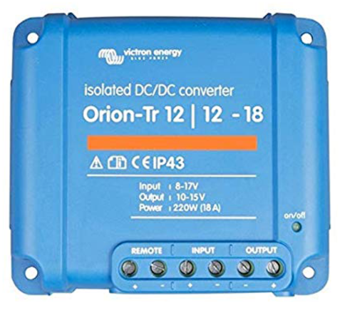 ПРЕОБРАЗОВАТЕЛЬ-ЗАРЯДНОЕ УСТРОЙСТВО (DC) ORION-TR SMART 12/12-18A (220W) - фото 1 - id-p1866525340