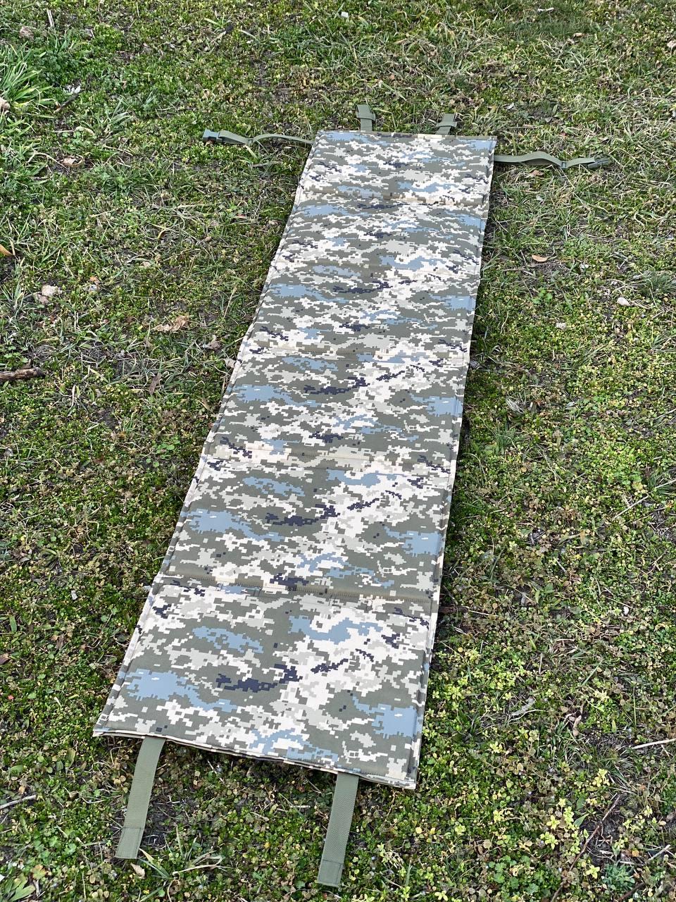 Каремат-коврик тактический раскладной пиксель ВСУ 6 секций военный армейский каремат для сидения поджопник lmn - фото 4 - id-p1866555508