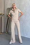 Штани 3391-c01 L Бежевий, фото 3