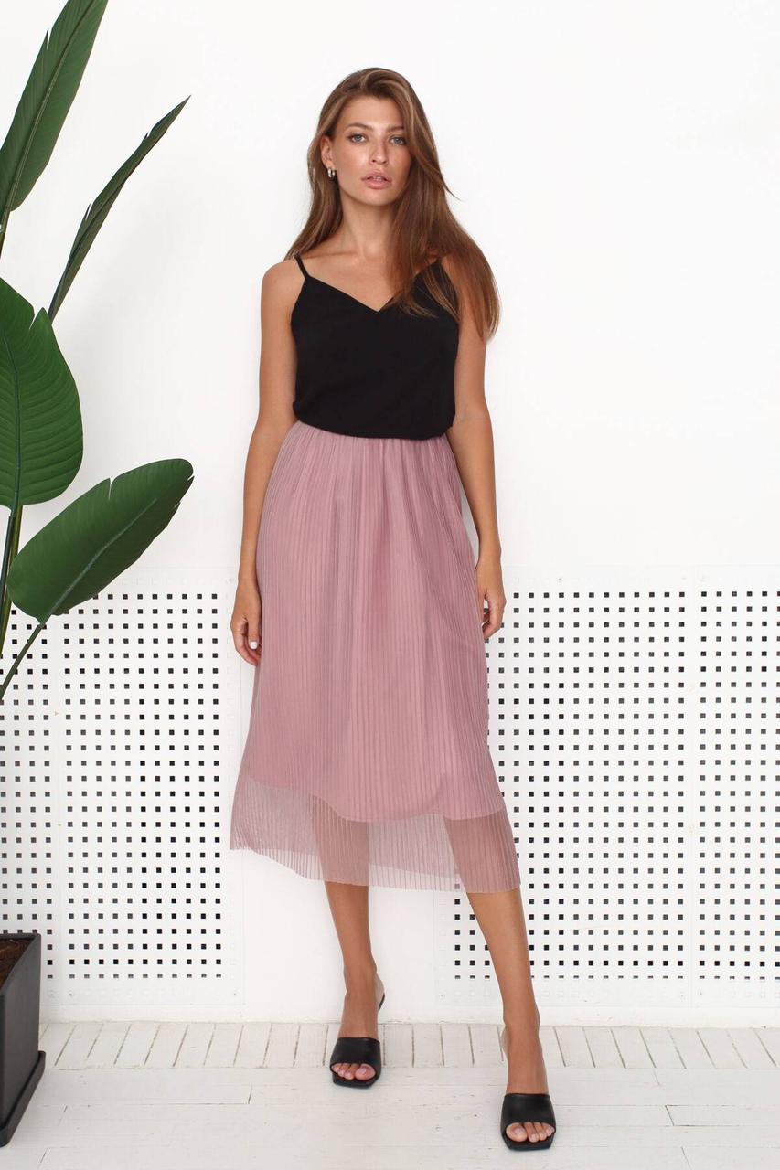 Спідниця 3207-с01 XL Пудра, фото 1