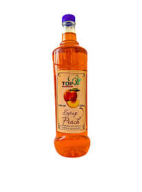 Сироп "Персиковий" ПЕТ 1,3 л ТМ "TOP Sirop"