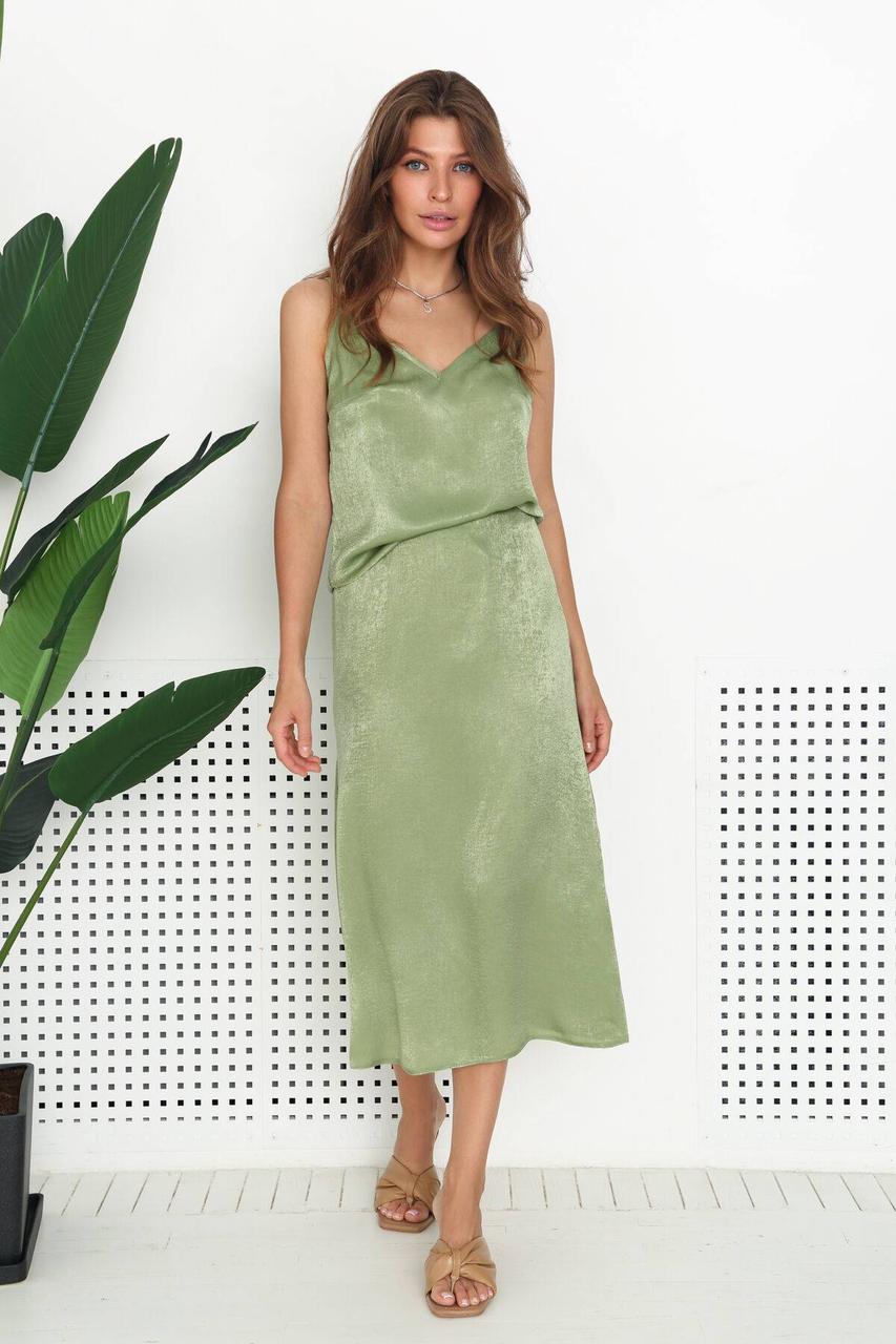 Майка 3186-с01 M Хакі, фото 1