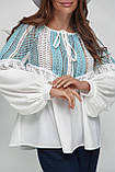 Блуза 3296-c02 LXL Блакитний, фото 3