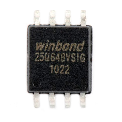 Чіп W25Q64 W25Q64BVSIG SOP8, 64Мб SPI Flash