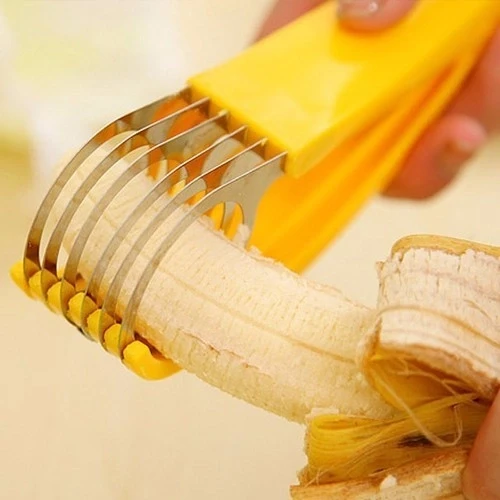 Кухонний ніж-подрібнювач FOD Banana Knife для швидкого нарізування бананів та огірків
