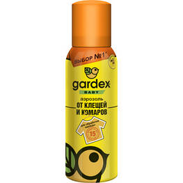 Аерозоль від комах Gardex Baby від комарів і кліщів 100 мл (5908310094359) - оригінал