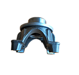 450/27200, 450/17900 Фланець (гайка М24) переднього хвостовика мосту на JCB 3CX 4CX, фото 3