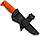 Нож Peltonen M95 Ranger Knife Orange Handle (teflon, composite), фото 3