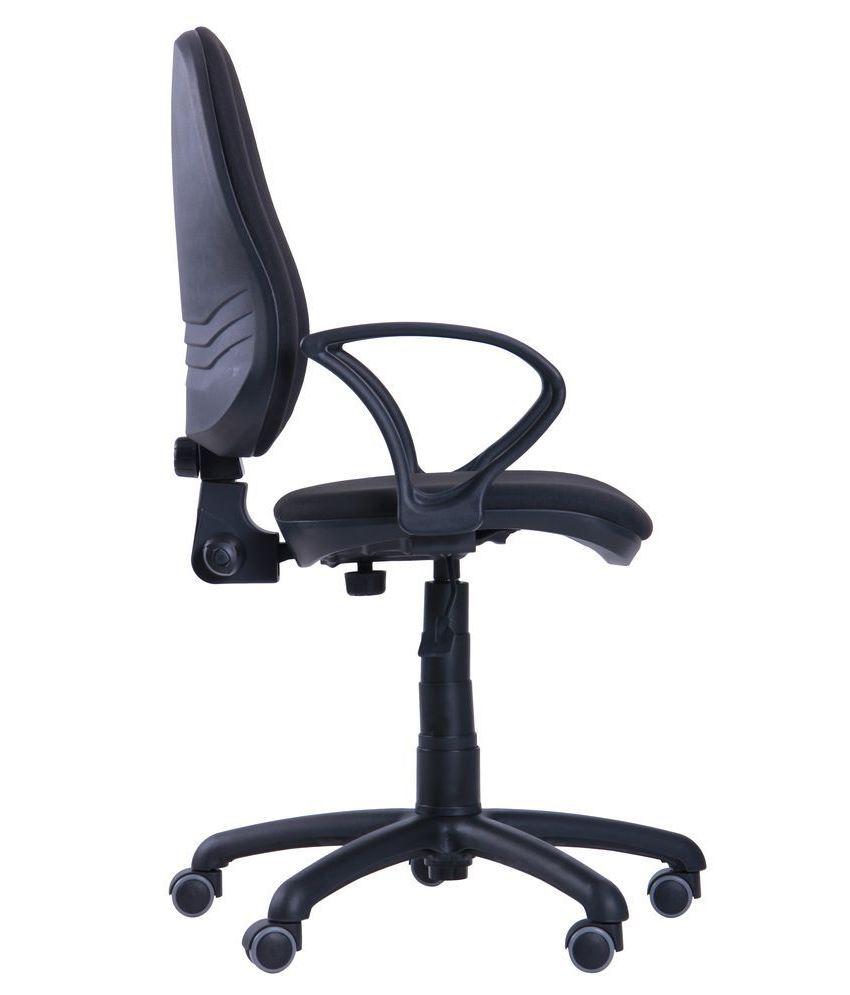 Тканевое компьютерное офисное кресло для персонала вращающееся Поло 50 с подлокотниками АМФ 4 ткань А-1 AMF - фото 4 - id-p405109501