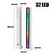 RGB LED Light Bar лампа реагуюча на звук 32 діоди  Чорний, фото 5