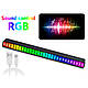 RGB LED Light Bar лампа реагуюча на звук 32 діоди  Чорний, фото 2