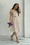 Сарафан 3402-c02 L Молочний/Принт, фото 2