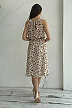 Сарафан 3402-c02 L Молочний/Принт, фото 4