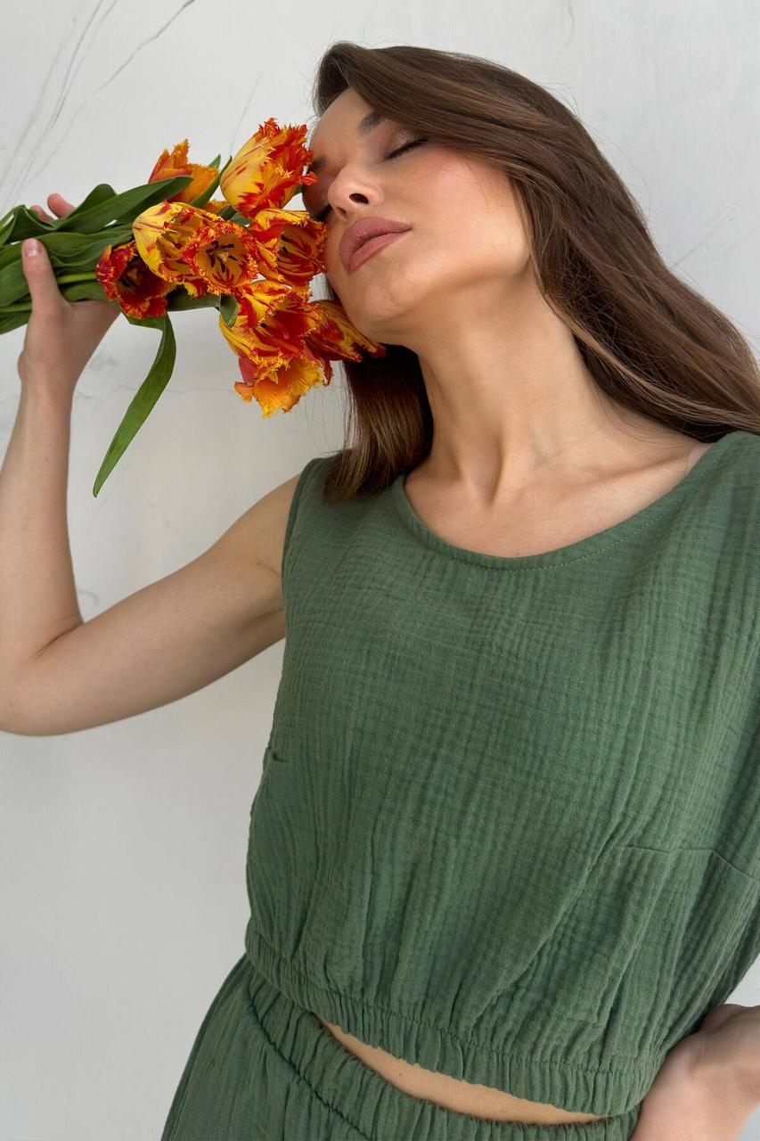 Топ 3403-c01 L Зелений, фото 1