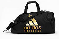 Сумка-рюкзак Adidas Kickboxing 62x31x31 см (ADIACC052KB) Black/Gold