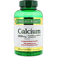 Кальций и витамин D3 Nature's Bounty Calcium plus vitamin D3 1200mg 120шт