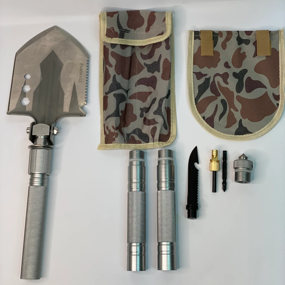 Лопата туристична складана багатофункціональна 101