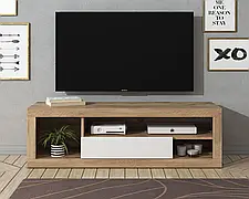 Тумба тв Ever 140 Accord, колір дуб вотан/білий