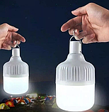 Кемпінгова акумуляторна лампа 10 Вт підвісний ліхтар світильник, фото 3