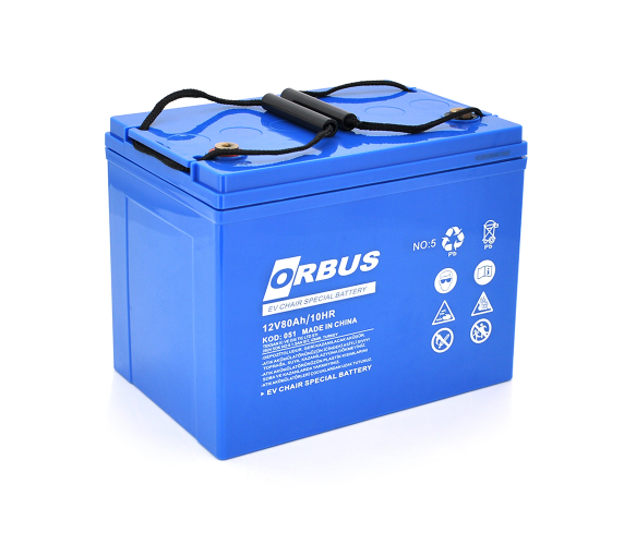 Акумуляторна батарея ORBUS EN-12-80 GEL 12V 80 Ah