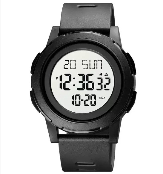 Годинник наручний чоловічий Skmei 1732 чорний