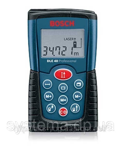 BOSCH DLE 40 Professional - Лазерный дальномер (лазерная рулетка) для ...