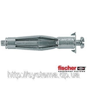Fischer HM 6 x 65 S - Металевий дюбель для пустотілих і листових матеріалів, фото 2
