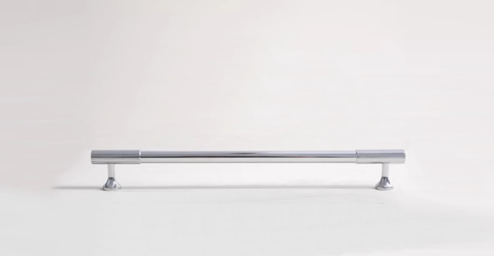 Ручка-скоба Linea Nobila RT-DDCL-353-224 CHROME яскравий хром 224 мм