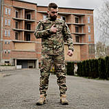 Тактичний костюм 3 в 1 PATRIOT Basic GRIFON (бойова сорочка Ubacs(Убакс)+кітель+штани GRIFON ) мультикам ріп-стоп (вафелька) літні, фото 9