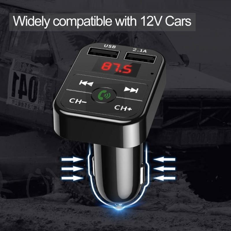 Автомобільний FM-модулятор трансмітер MP3 авто ФМ car Bluetooth