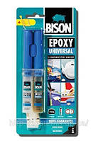 BISON EPOXY UNIVERSAL - епоксидний Клей універсальний 24 ml