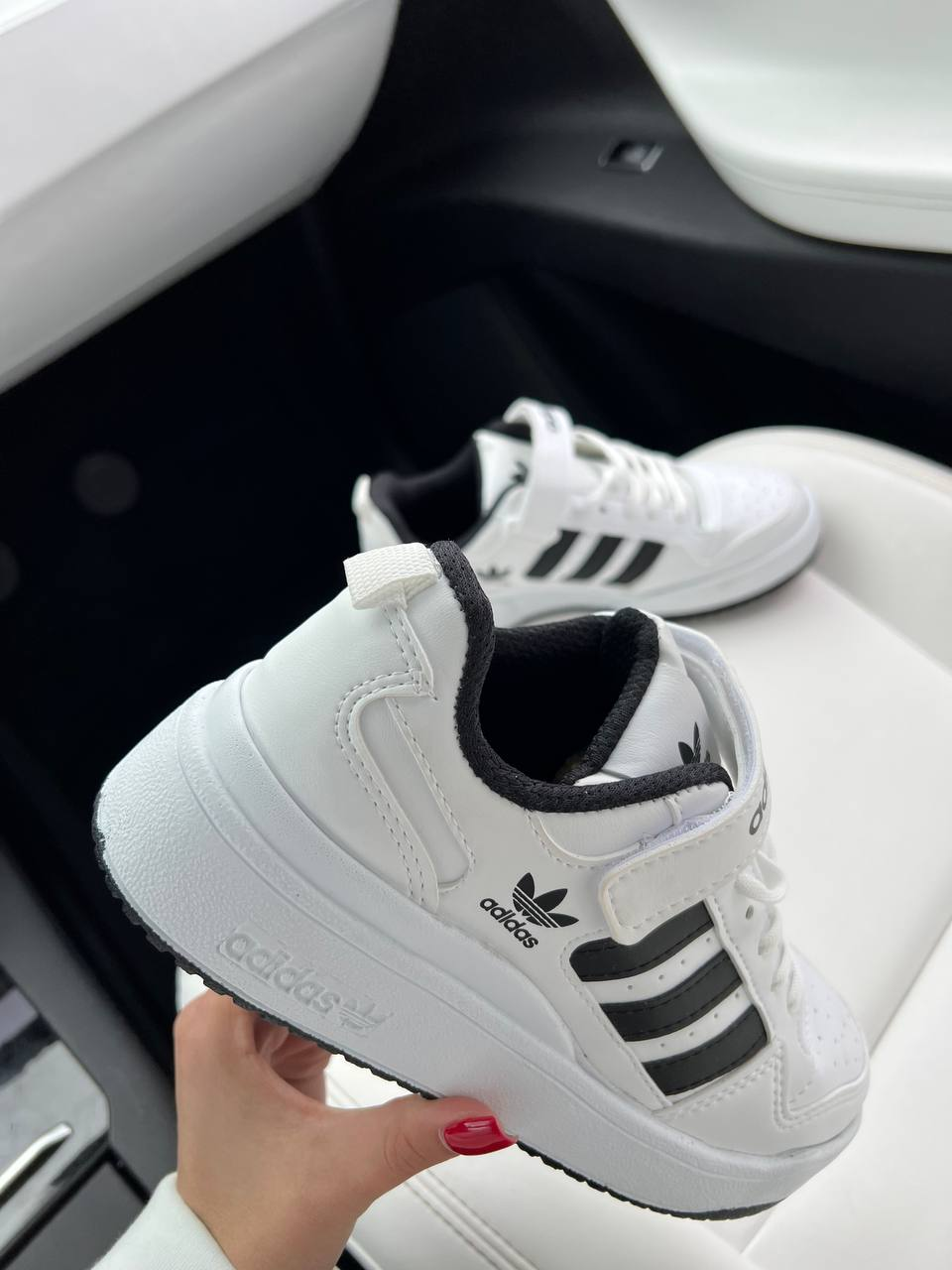 Adidas Forum White Black BIGL.UA 1866695228