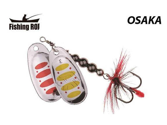 Блешня для риболовлі (риби) Osaka 3 WGR 7g арт.615-006-3-WGR TM Fishing ROI FG, фото 1