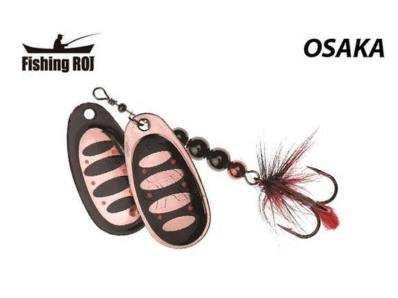 Блешня для риболовлі (риби) Osaka 7г CB 615-003-3-CB ТМ FISHING ROI FG, фото 1