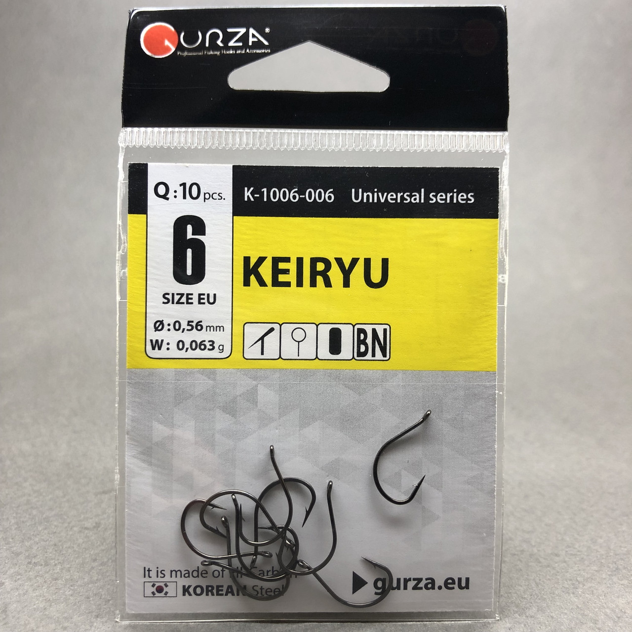 Крючки Gurza Keiryu №6 (ID#1866705866), цена: 38 ₴, купить на Prom.ua