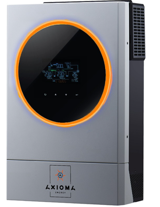 Гібридний ДБЖ 5600 Вт, 48 В + МППТ на 6 кВт, ISMPPT BFP 5600, AXIOMA energy