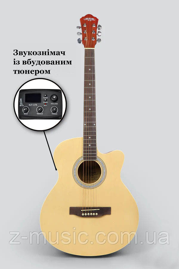 Гітара електроакустична Caravan Music HS-4010 EQ NT, фото 1