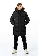 Зимнее теплое пальто, пуховик brenton на мальчика размеры 146