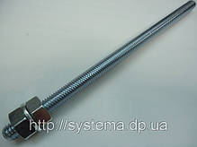 Стержень метрический (резьбовой), оцинкованный, ø 12.0х1000 мм, класс прочности 4,8, фото 4