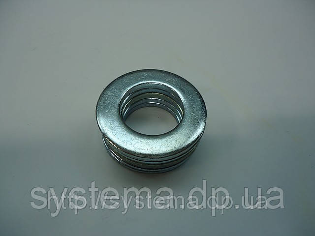 Шайба плоска, оцинкована, 27