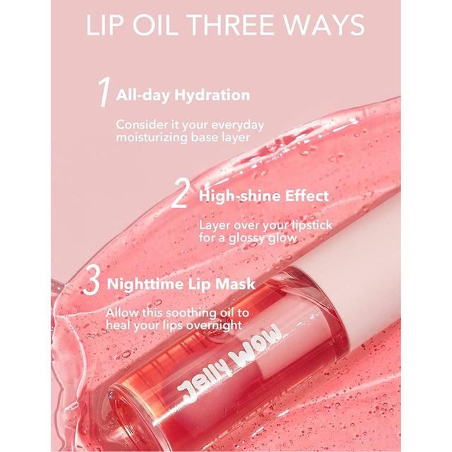 SHEGLAM Jelly Wow Hydrating Lip Oil Berry Involved