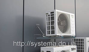 BIS Комплект консолей для настінного монтажу кондиціонерів Strut ISO 600 мм WALRAVEN, фото 2