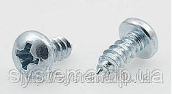 Саморіз з напівкруглою головкою, нерж. А2, ø 5,5х38 мм