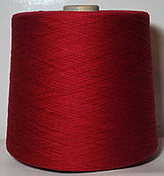 Хлопковая пряжа для вязания в бобинах (Турция) ПЕРСИДСКИЙ КРАСНЫЙ (PERSIAN RED)