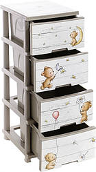 Комод дитячий "Ведмедики"