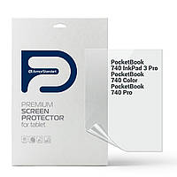 Защитная пленка для PocketBook 740 InkPad 3 Pro / 740 Color / 740 Pro (Противоударная гидрогелевая. Матовая)