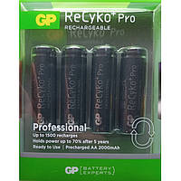 Аккумулятор GP ReCyko+Pro R6 AA 2000 mAh Упаковка 4 шт (t8578)