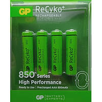 Аккумулятор GP ReCyko+ R3 AAA 850 mAh Упаковка 4 шт (t8580)