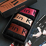 Чоловічий комплект спідньої білизни Calvin Klein D11262 чорна, фото 3