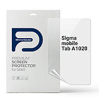 Защитная пленка для Sigma mobile Tab A1020 (Противоударная гидрогелевая. Прозрачная)